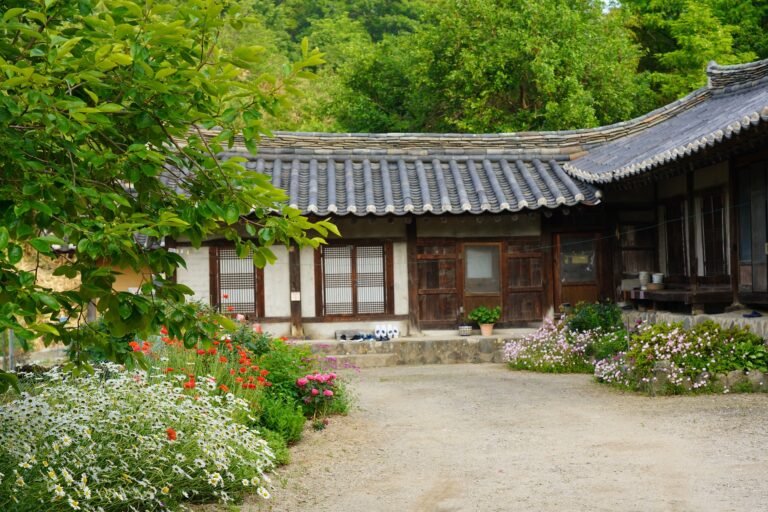 A beautiful house of south Korea