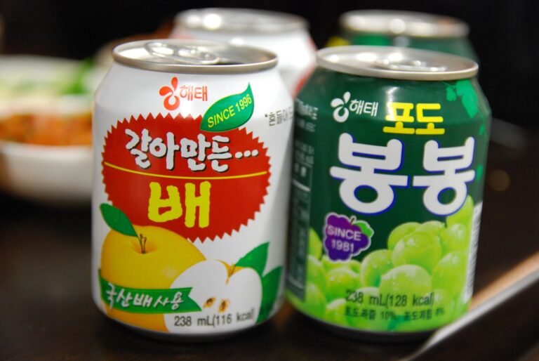 Korean Fruit Drinks