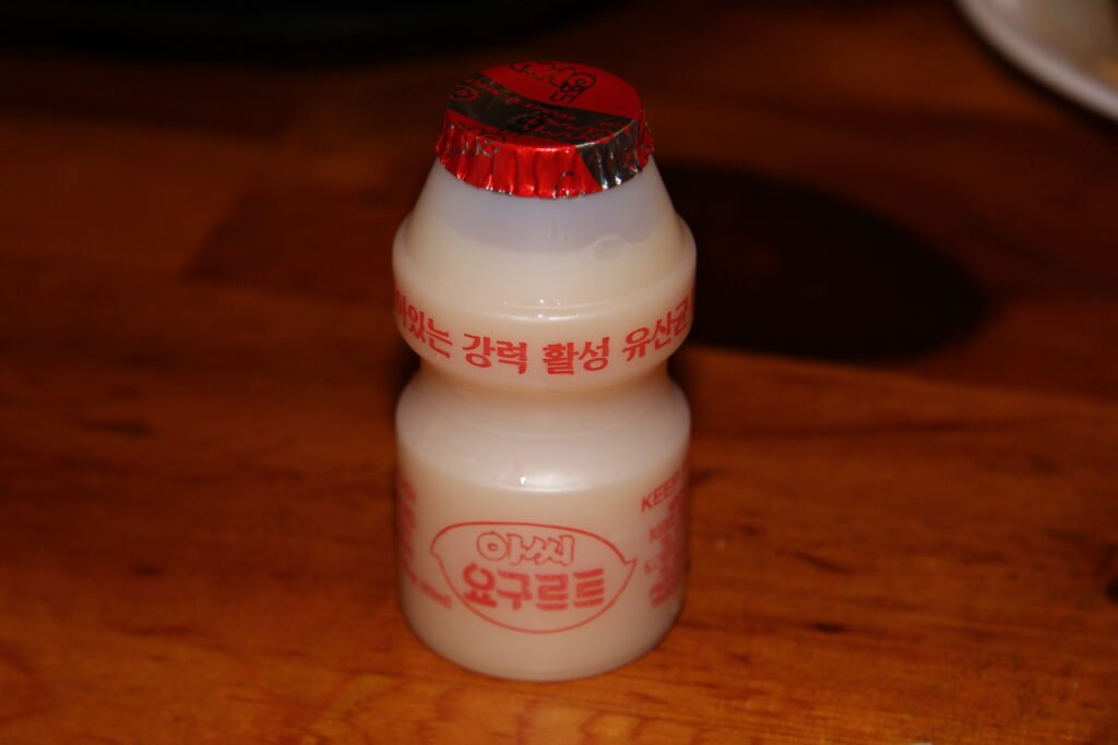 Korean yogurt drink