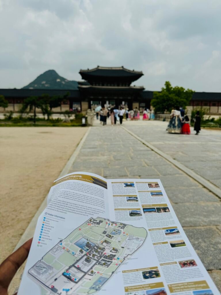 Gyeongbokgung Palace map