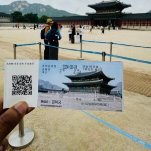 Entry ticket for Gyeongbokgung Palace.