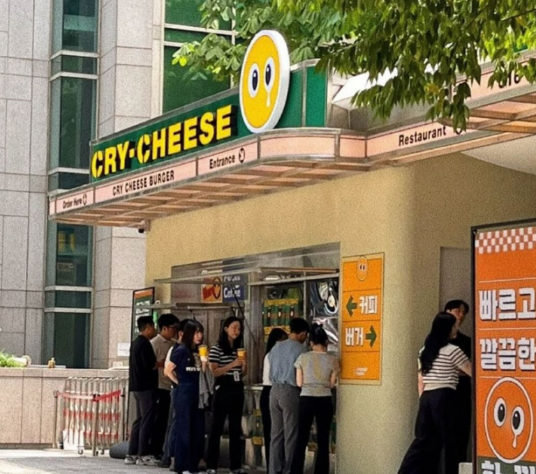 cry cheese burger shop