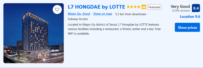 L7 HONGDAE by LOTTE