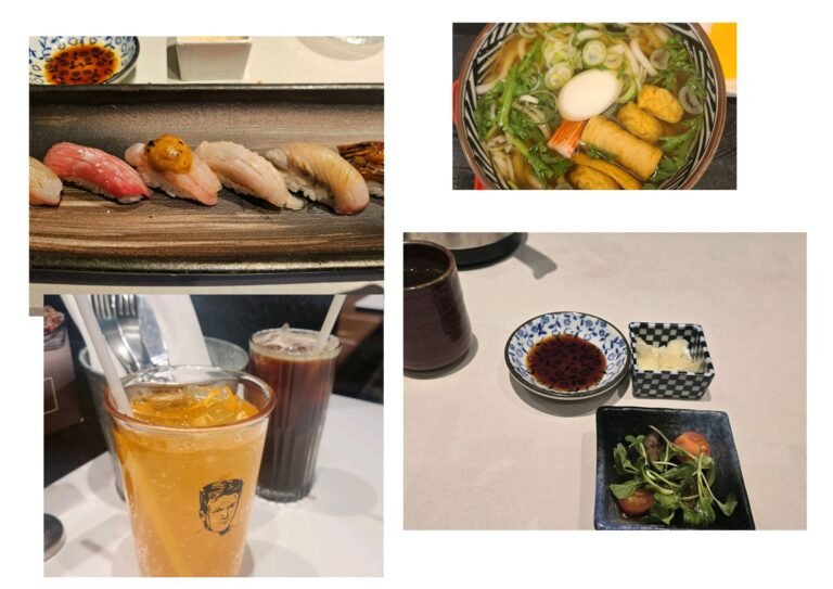 Hyundai Shopping mall food items.