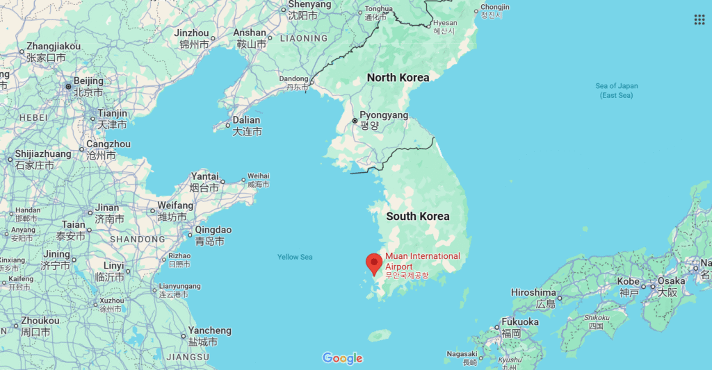 Muan International Airport (MWX) – South Jeolla Province