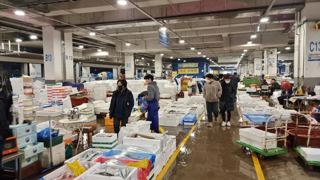 Noryangjin Fish Market (노량진 수산시장)