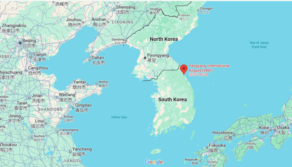 Yangyang International Airport (YNY) – Gangwon Province