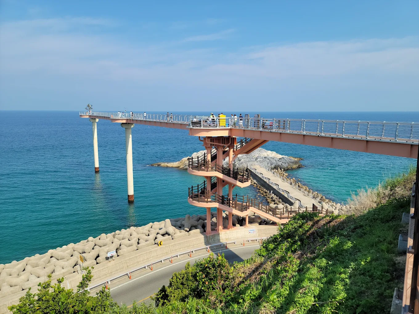 Deunggisan Skywalk: A Thrilling Glass Bridge Experience in Uljin