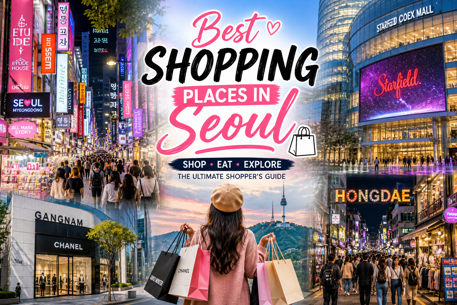 best shopping places in seoul
